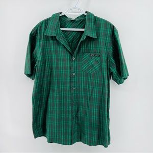Oakley plaid shirt xl